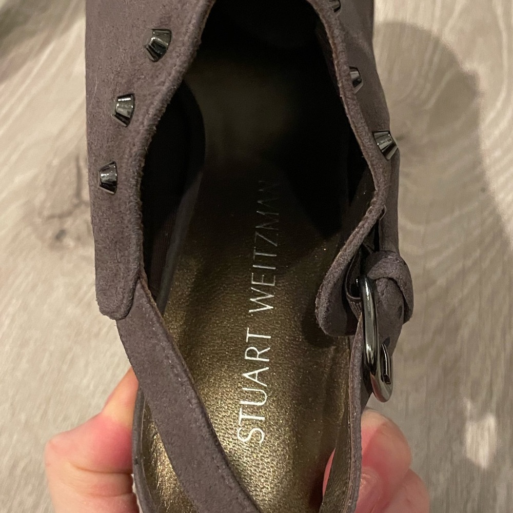 Never Worn Stuart Weitzman Commodore Bootie In Lo… - image 7